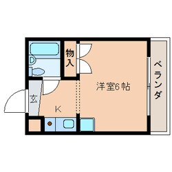 奈良駅 バス10分  北神殿下車：停歩2分 4階の物件間取画像